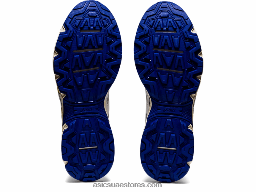 Asics رمادي بيدمونت / أصفر نابض بالحياة جل فينشر 6 2N24DJ1823