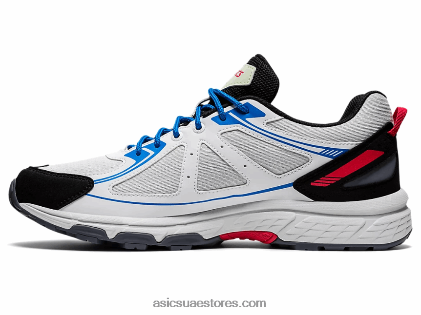 Asics الرمادي الجليدي / الأخضر الهامس جل فينشر 6 2N24DJ1831