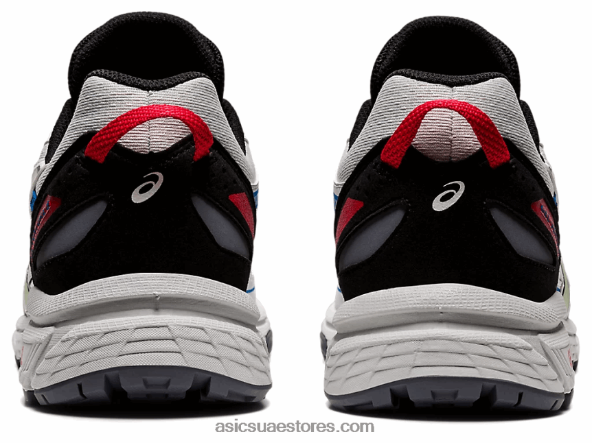 Asics الرمادي الجليدي / الأخضر الهامس جل فينشر 6 2N24DJ1831
