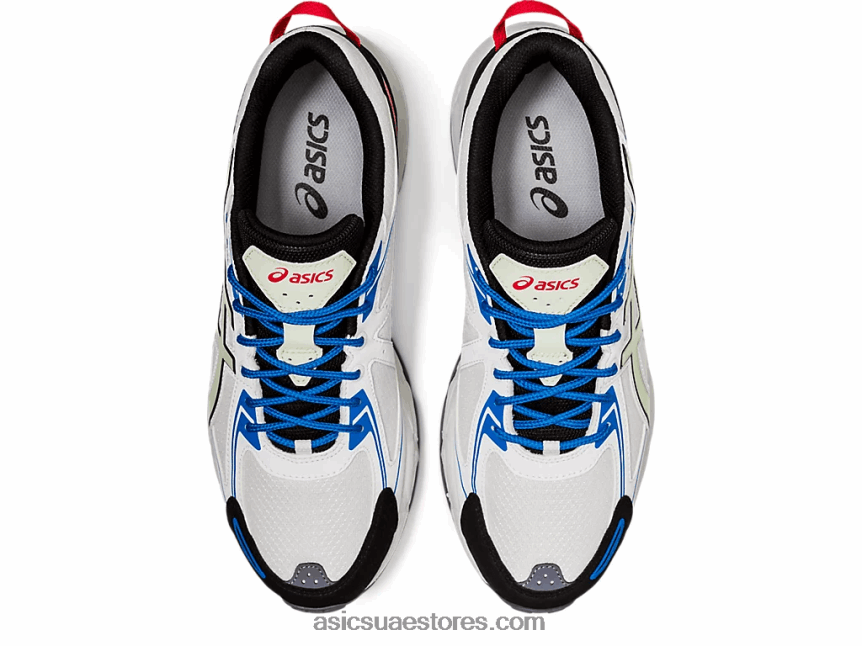 Asics الرمادي الجليدي / الأخضر الهامس جل فينشر 6 2N24DJ1831