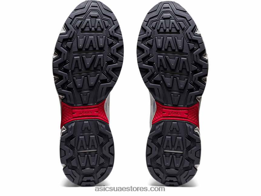 Asics الرمادي الجليدي / الأخضر الهامس جل فينشر 6 2N24DJ1831