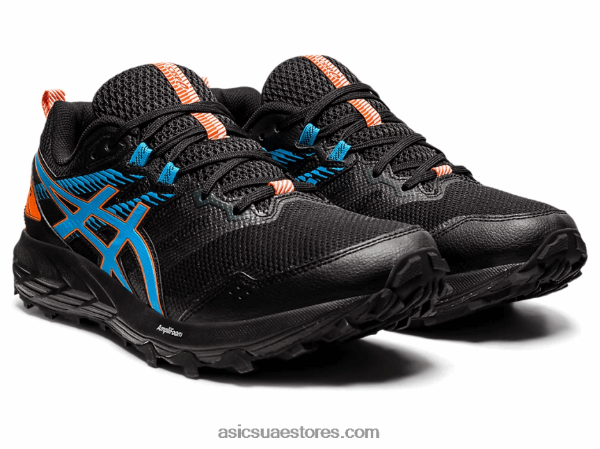Asics أسود / أكوا رقمي جل سونوما 6 2N24DJ1952