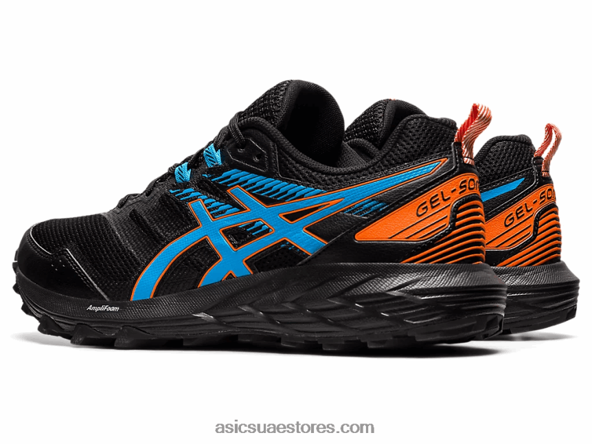 Asics أسود / أكوا رقمي جل سونوما 6 2N24DJ1952