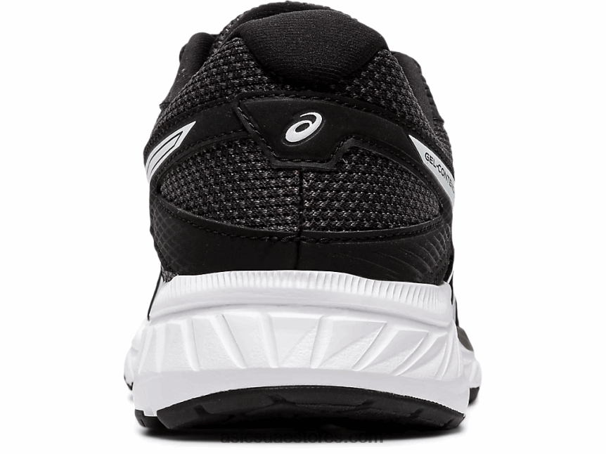 Asics الجرافيت الرمادي / الأبيض جل مضاد 6 تويست 2N24DJ2584