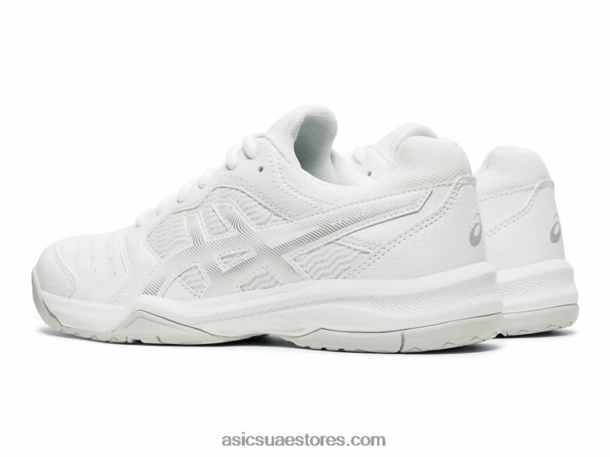 Asics أبيض فضي جل تكريس 6 2N24DJ2592