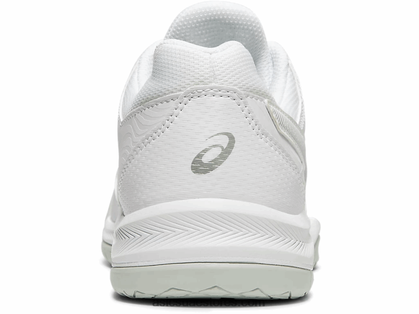 Asics أبيض فضي جل تكريس 6 2N24DJ2592