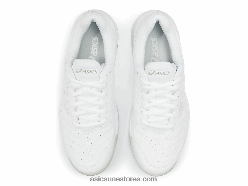 Asics أبيض فضي جل تكريس 6 2N24DJ2592