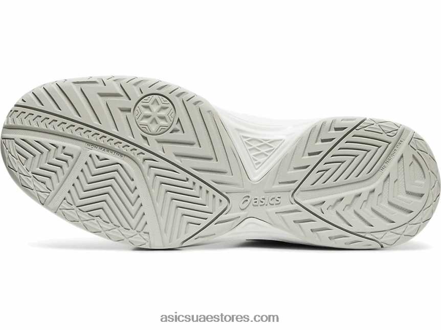 Asics أبيض فضي جل تكريس 6 2N24DJ2592