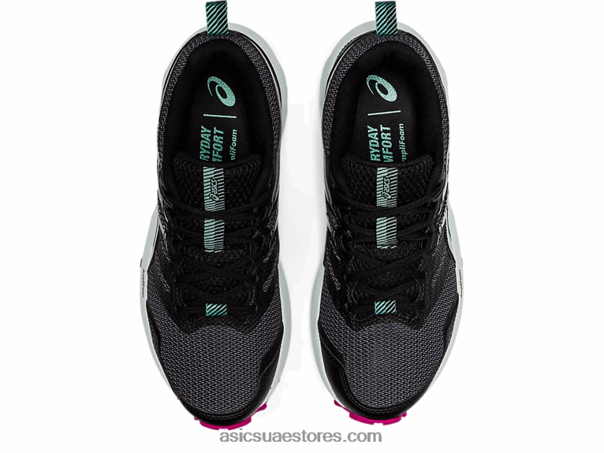 Asics أسود / فضي نقي جل سونوما 6 2N24DJ3558