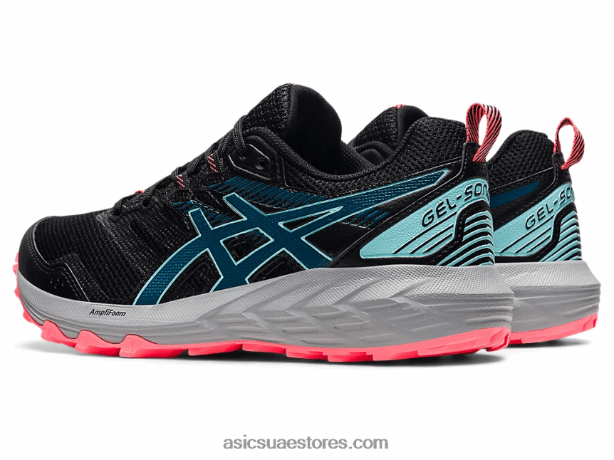 Asics أسود / أزرق البط البري في أعماق البحار جل سونوما 6 2N24DJ3748