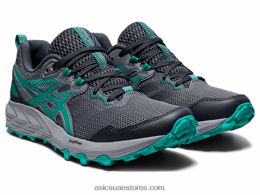Asics رمادي الناقل / جوهرة البلطيق جل سونوما 6 2N24DJ4020