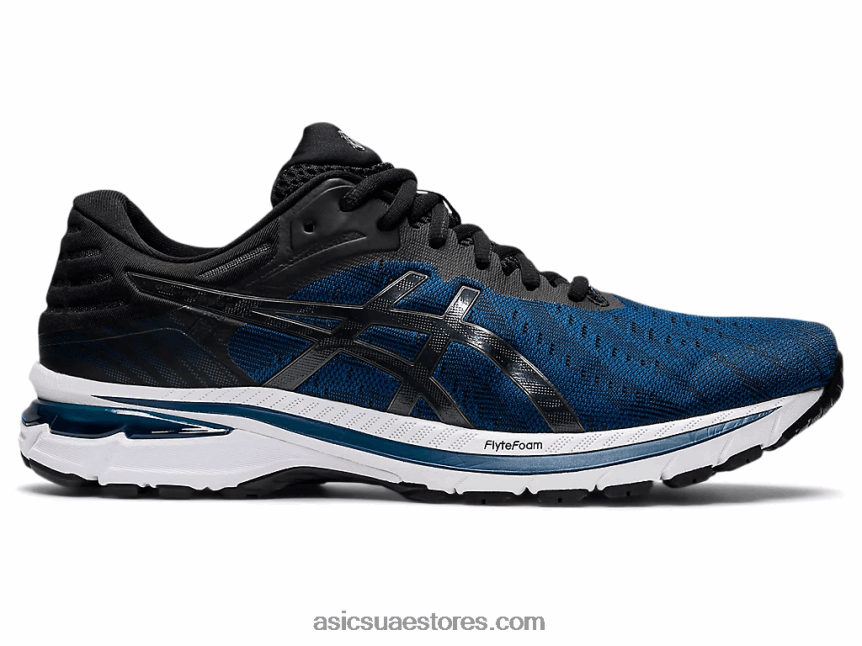 Asics ماكو أزرق / أسود جل متابعة 7 2N24DJ1011