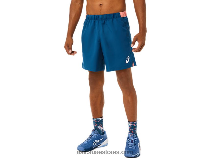 Asics النيلي الفاتح مباراة رجال 7 بوصة قصيرة 2N24DJ1491