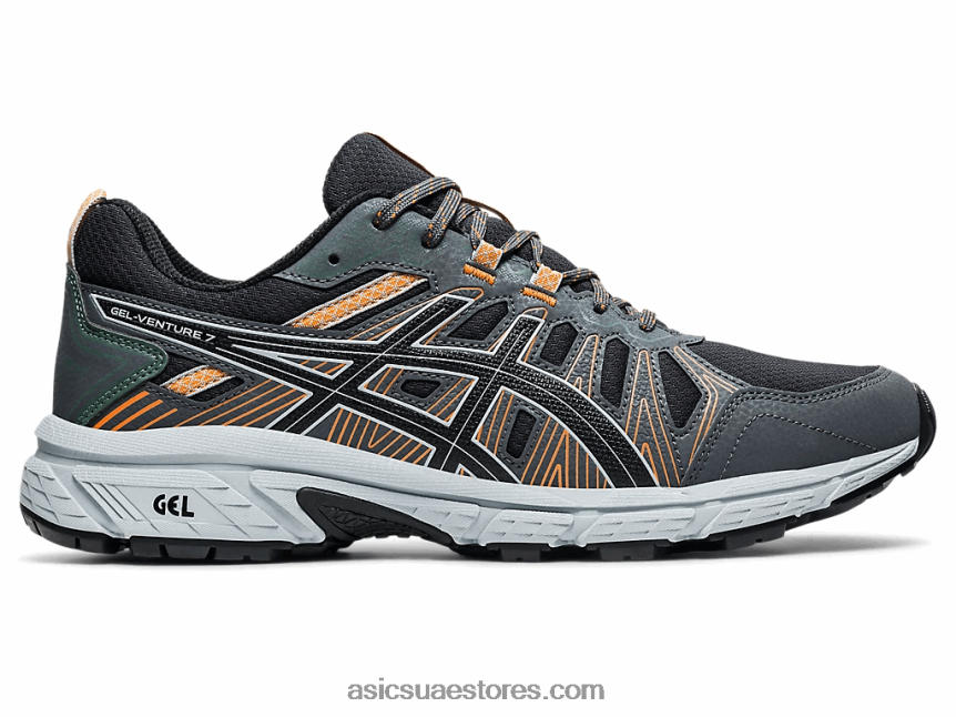 Asics رمادي جرافيت / أسود جل فينشر 7 2N24DJ1529