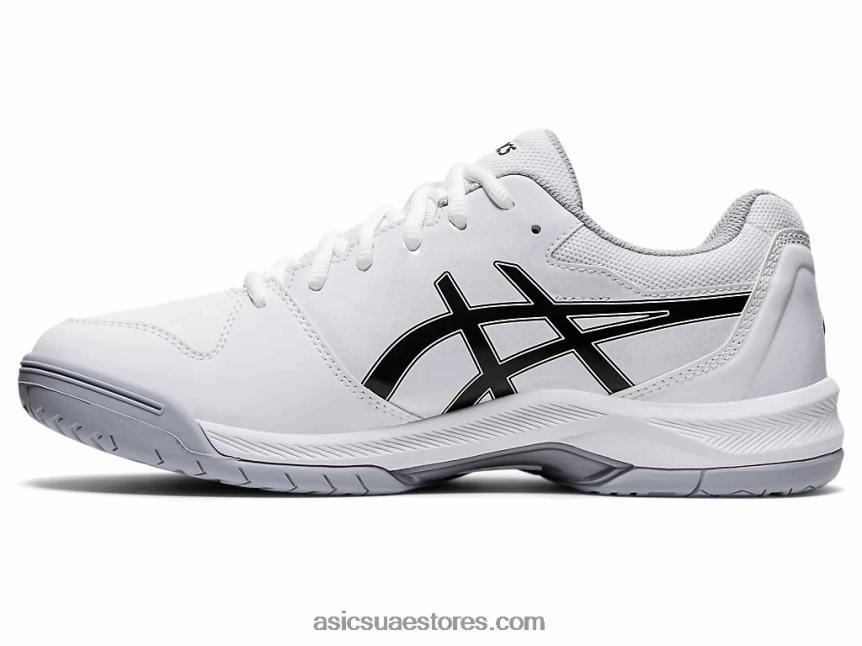 Asics أبيض أسود جل تكريس 7 2N24DJ1771