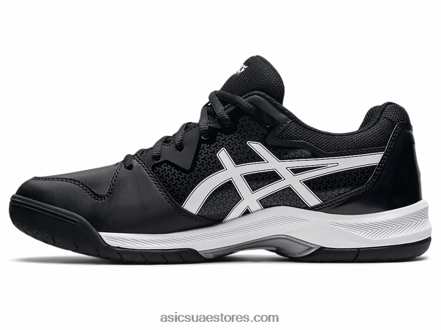Asics أسود / أبيض جل تكريس 7 2N24DJ1773