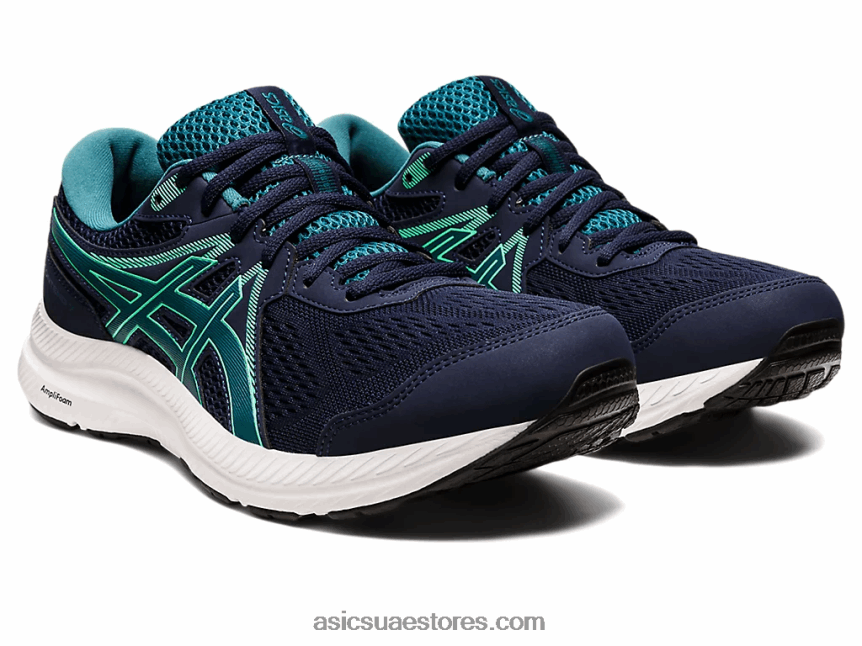 Asics منتصف الليل / الصنوبر المخمل جل-كونتيند 7 2N24DJ1915