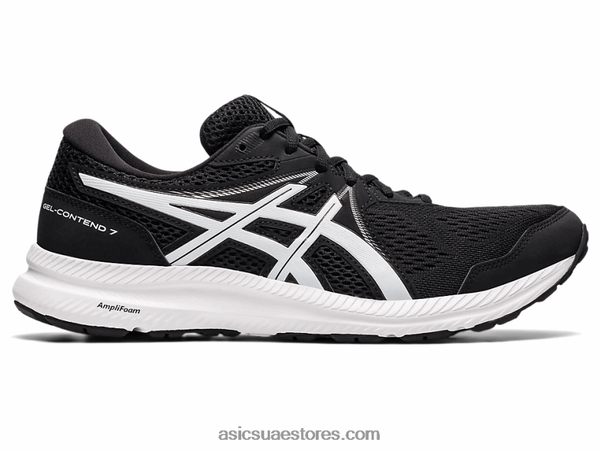 Asics أسود / أبيض جل-كونتيند 7 2N24DJ1950