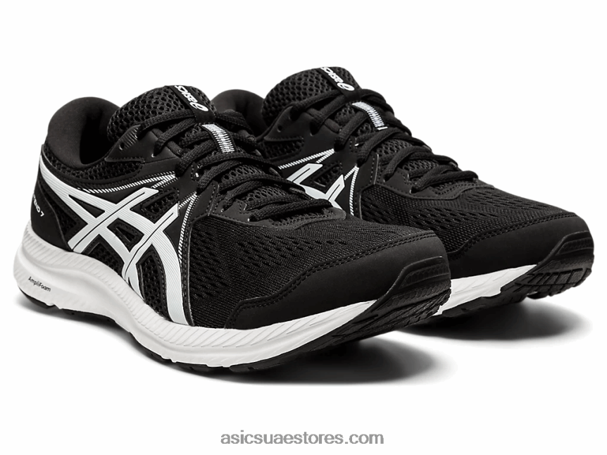 Asics أسود / أبيض جل-كونتيند 7 2N24DJ1950