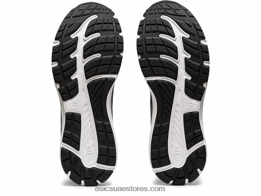 Asics الناقل الرمادي / الأحمر الكلاسيكي مادة هلامية 7 عريض للغاية 2N24DJ1953