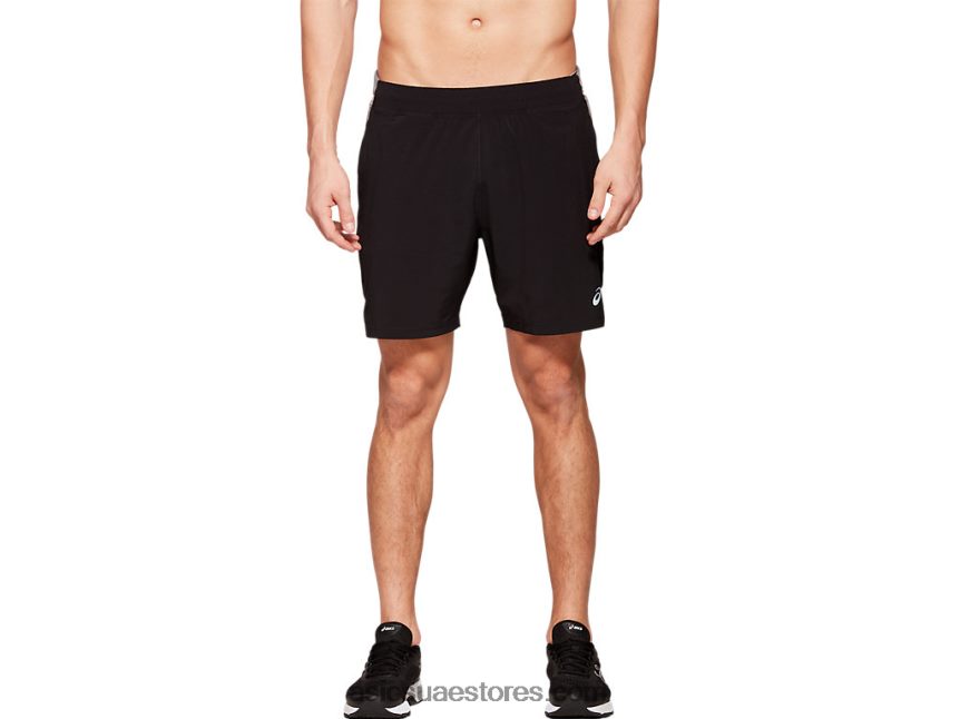 Asics أسود الأداء حذاء فييترو للرجال مقاس 7 بوصة قصير 2N24DJ2055