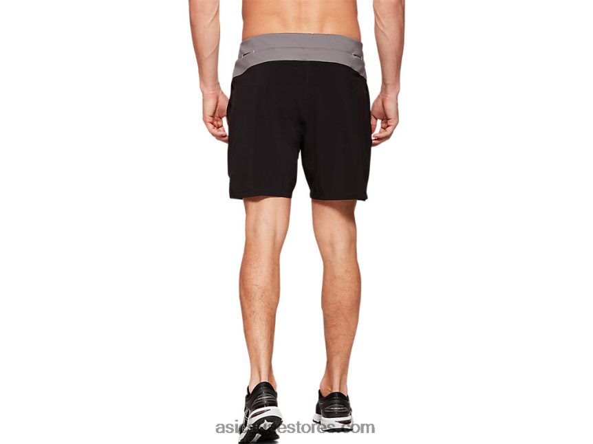 Asics أسود الأداء حذاء فييترو للرجال مقاس 7 بوصة قصير 2N24DJ2055