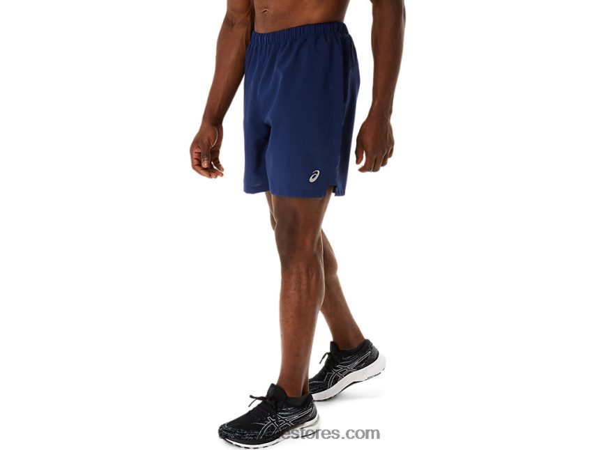 Asics ازرق نيلي مجموعة جاهزة للرجال 7 بوصة قصيرة 2N24DJ207