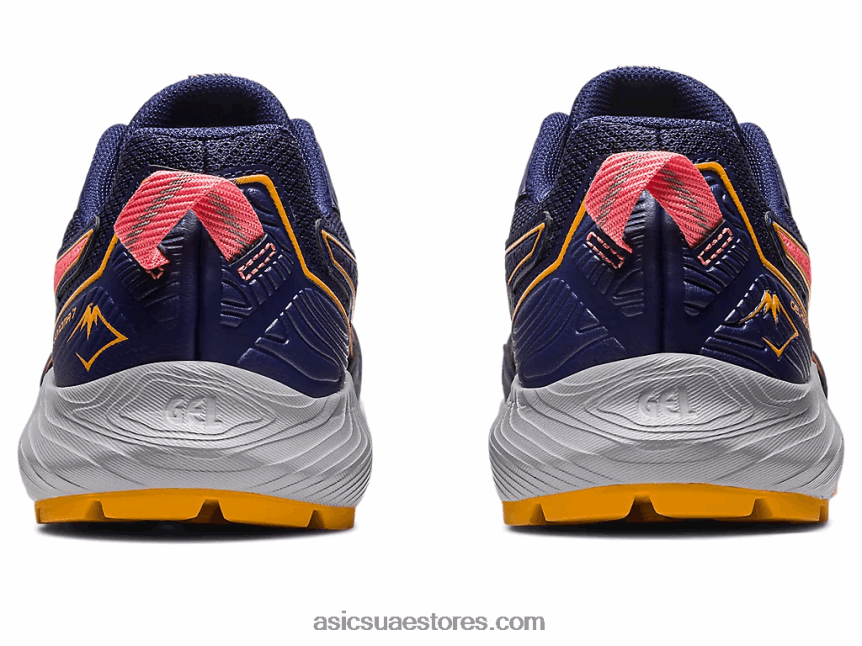 Asics أزرق نيلي / بابايا جل سونوما 7 2N24DJ2215