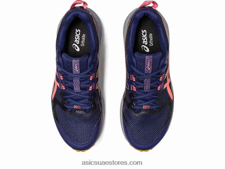 Asics أزرق نيلي / بابايا جل سونوما 7 2N24DJ2215