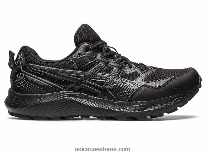 Asics أسود / رمادي الناقل جل سونوما 7 جي تي اكس 2N24DJ2338