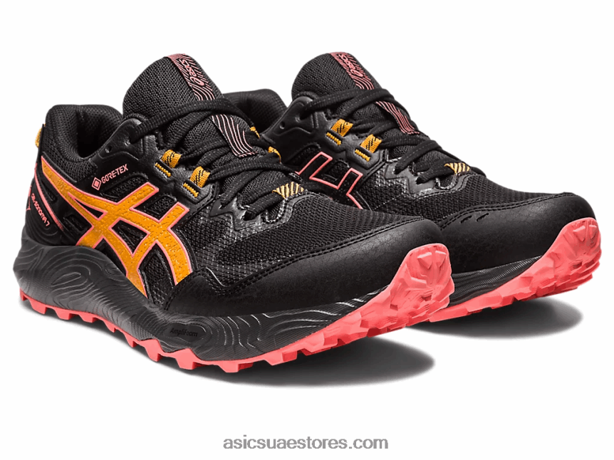 Asics أسود / عاصفة رملية جل سونوما 7 جي تي اكس 2N24DJ2343