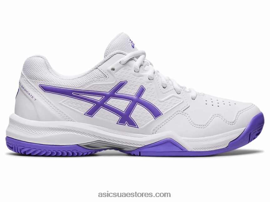 Asics أبيض / جمشت جل تكريس 7 طين 2N24DJ2541