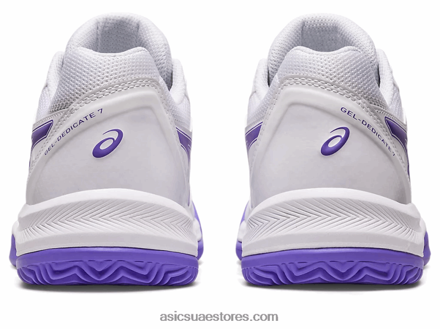 Asics أبيض / جمشت جل تكريس 7 طين 2N24DJ2541