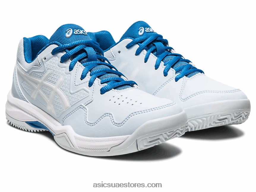 Asics السماء / أبيض جل تكريس 7 طين 2N24DJ2544