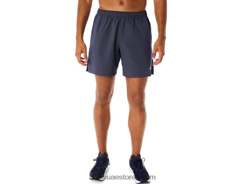 Asics الضباب النيلي شورت هجين 7 إنش للرجال 2N24DJ261