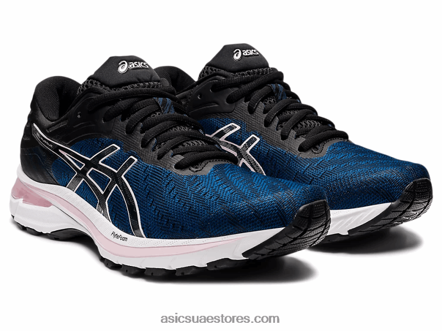 Asics ماكو أزرق / أسود جل متابعة 7 2N24DJ2963