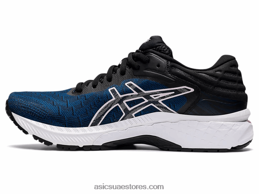 Asics ماكو أزرق / أسود جل متابعة 7 2N24DJ2963