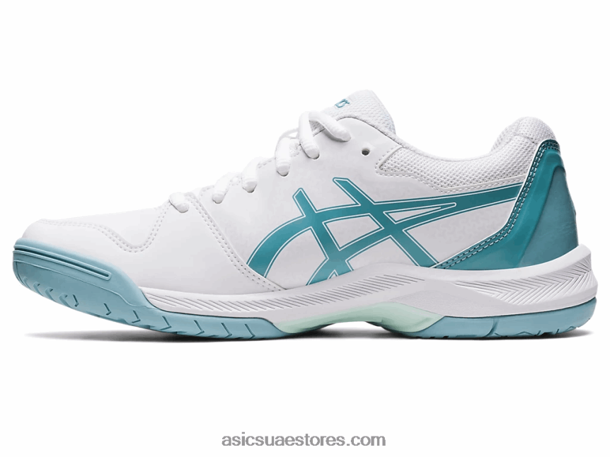 Asics أبيض / دخان أزرق جل تكريس 7 2N24DJ3181