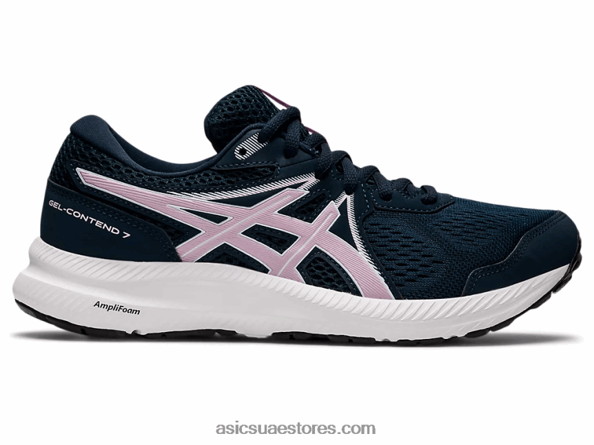 Asics الأزرق الفرنسي / بالكاد ارتفع جل-كونتيند 7 2N24DJ3431