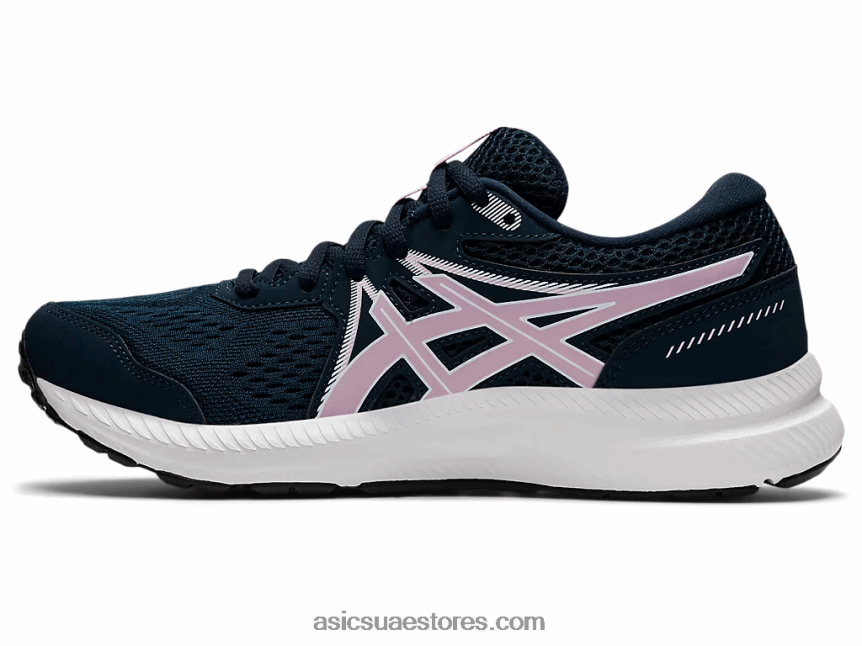 Asics الأزرق الفرنسي / بالكاد ارتفع جل-كونتيند 7 2N24DJ3431