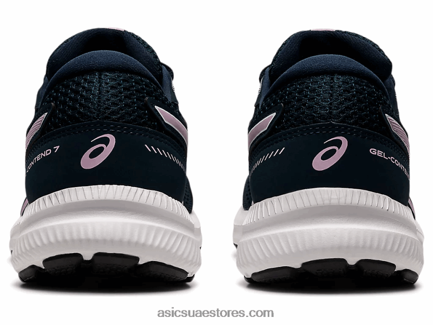 Asics الأزرق الفرنسي / بالكاد ارتفع جل-كونتيند 7 2N24DJ3431