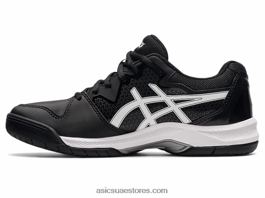 Asics أسود / أبيض جل تكريس 7 2N24DJ3856