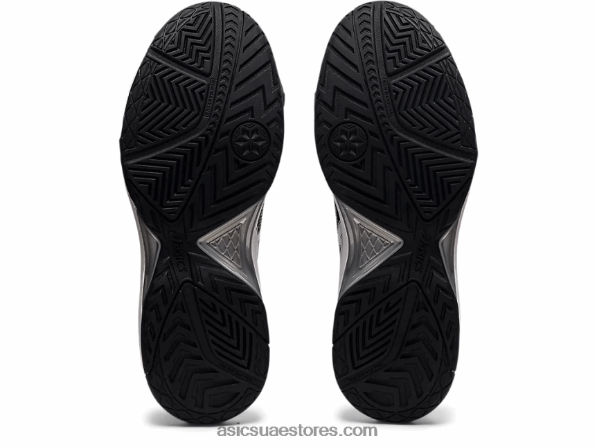 Asics أسود / أبيض جل تكريس 7 2N24DJ3856