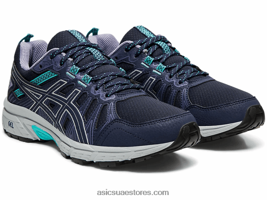 Asics الفضة السوداء جل فينشر 7 2N24DJ4008