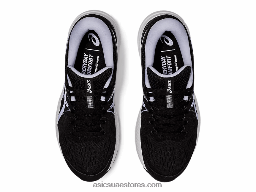 Asics أوبال أسود / أرجواني مادة هلامية 7 عريض 2N24DJ4018