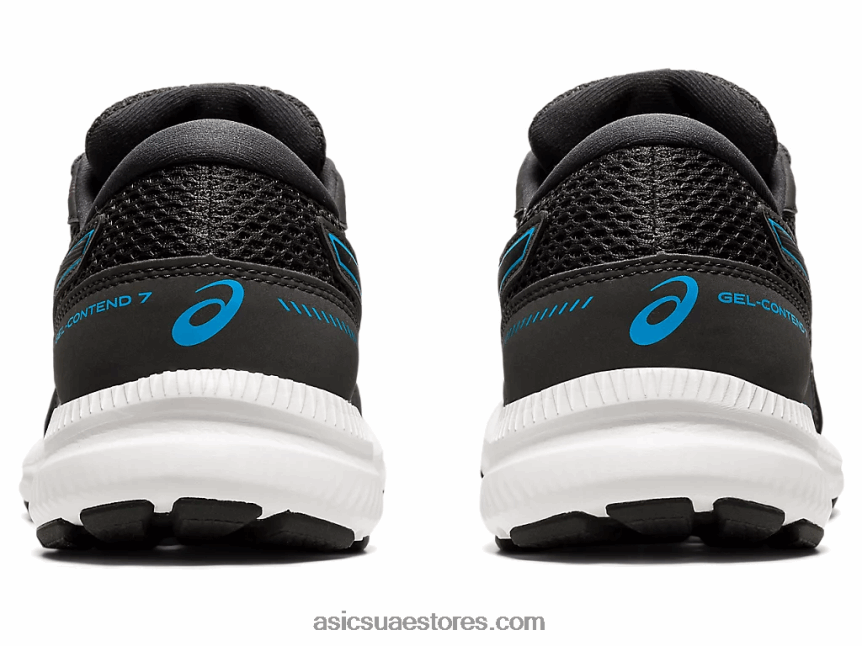 Asics رمادي جرافيت / أكوا رقمي جل-كونتيند 7 2N24DJ4024