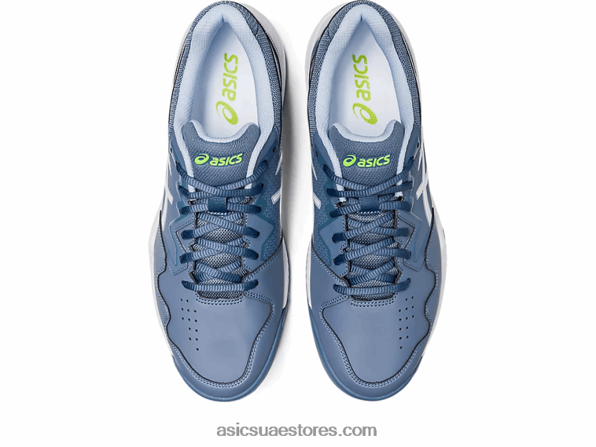 Asics أزرق صلب / أبيض جل تكريس 7 2N24DJ412
