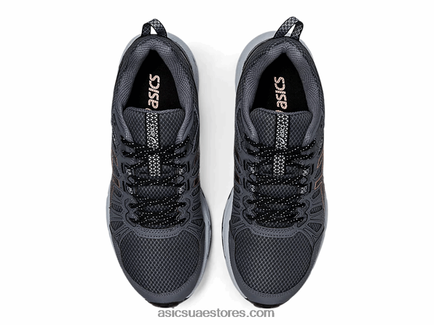 Asics الجرافيت الرمادي / الذهب الوردي جل فينشر 7 2N24DJ4175