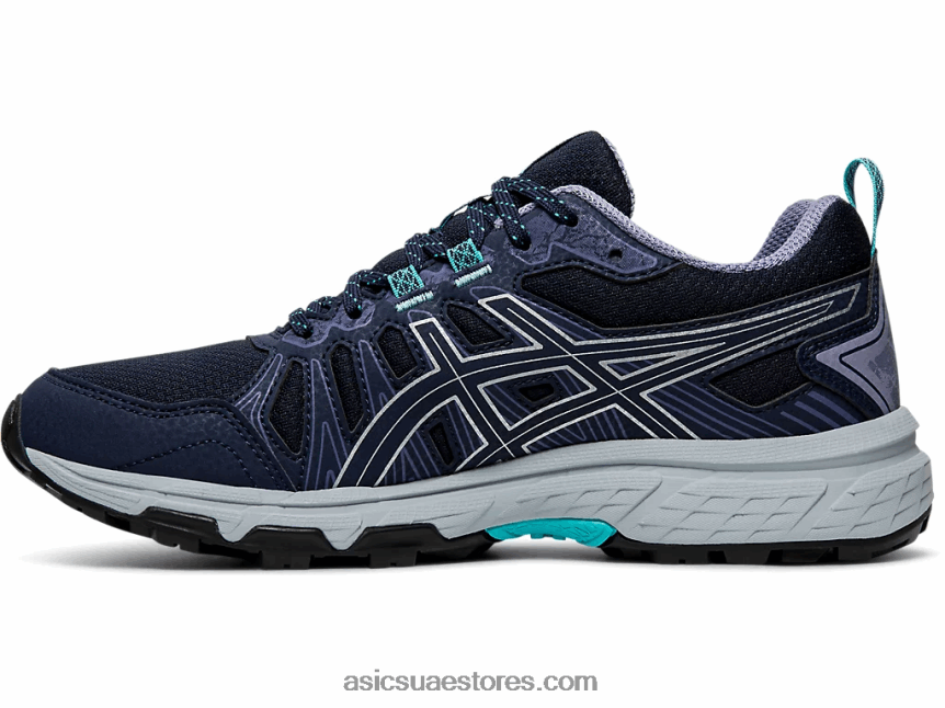 Asics الفضة السوداء جل فينشر 7 عريض 2N24DJ4201