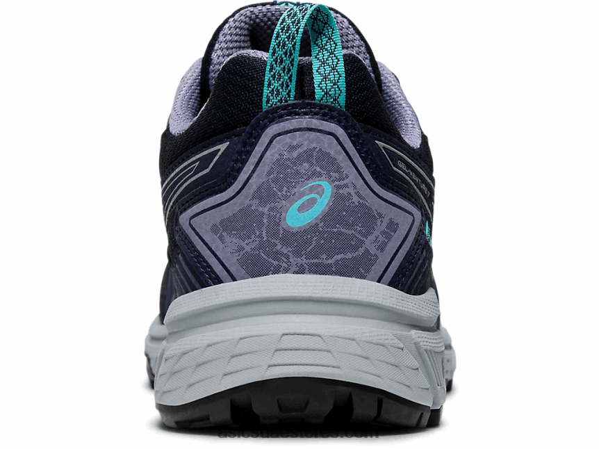 Asics الفضة السوداء جل فينشر 7 عريض 2N24DJ4201